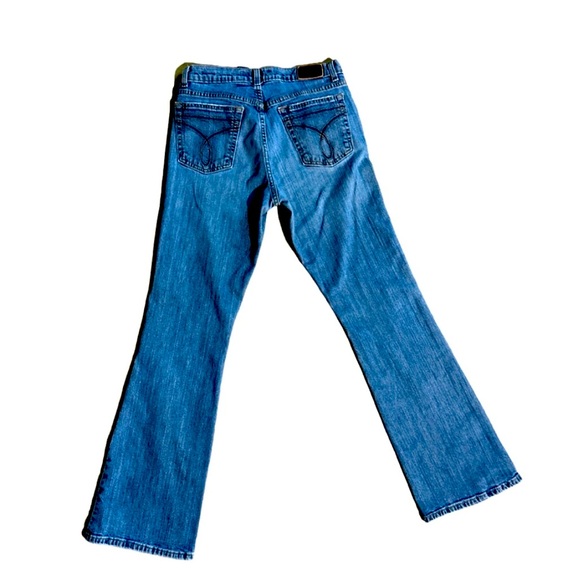 WOMENS SIZE 8 CALVIN KLEIN JEANS FADED FLARE - Picture 2 of 5